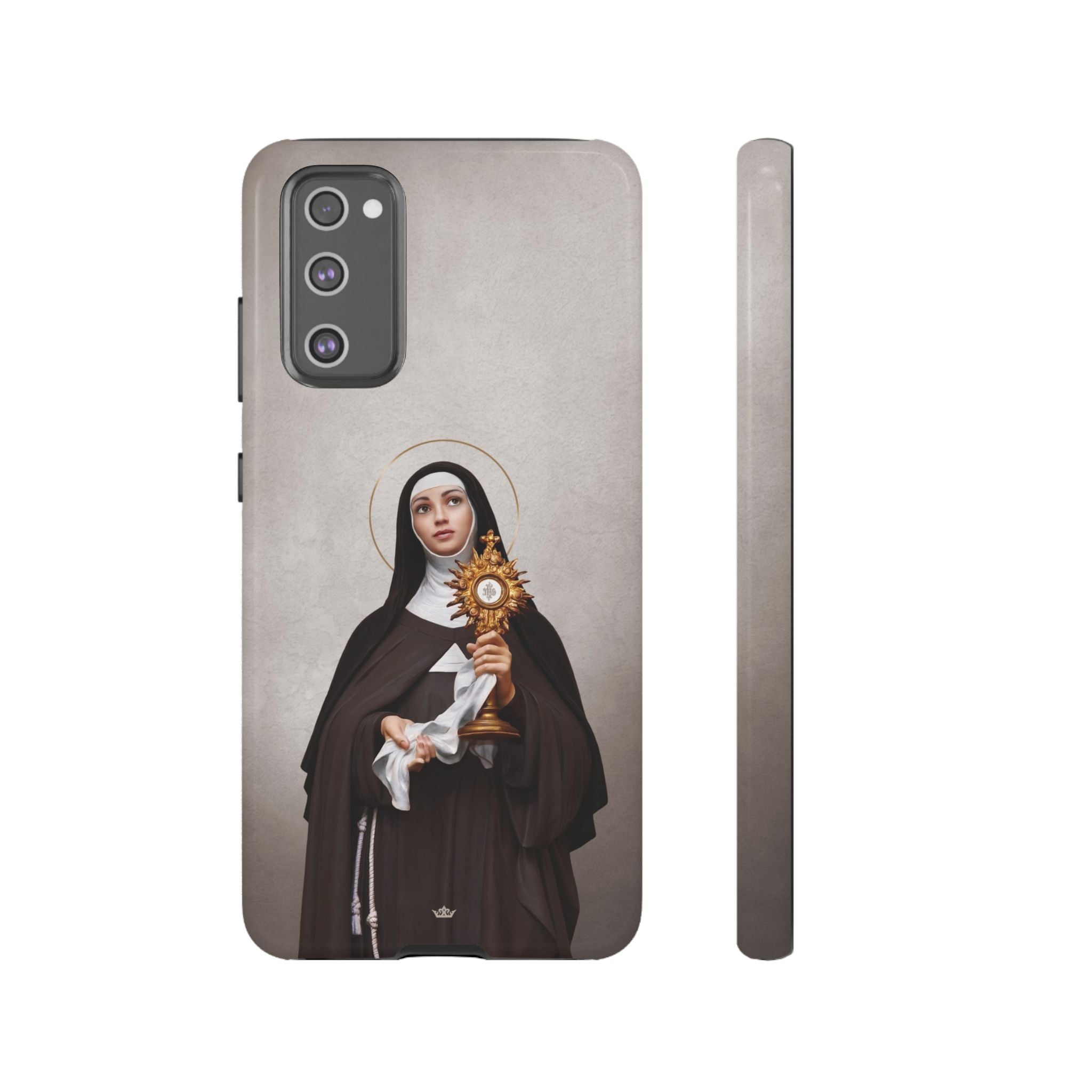 St. Clare of Assisi Hard Phone Case (Light) - VENXARA®