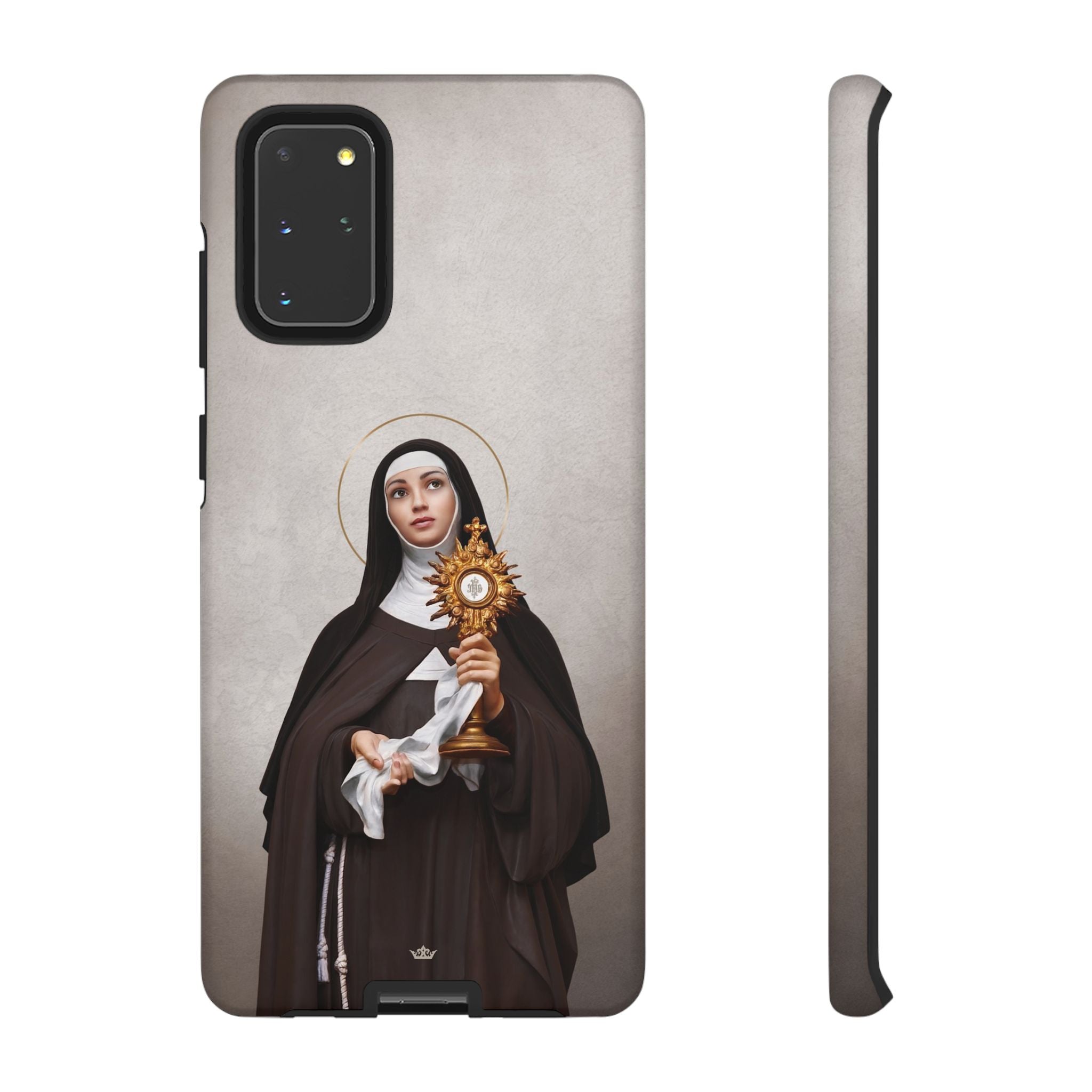 St. Clare of Assisi Hard Phone Case (Light) - VENXARA®