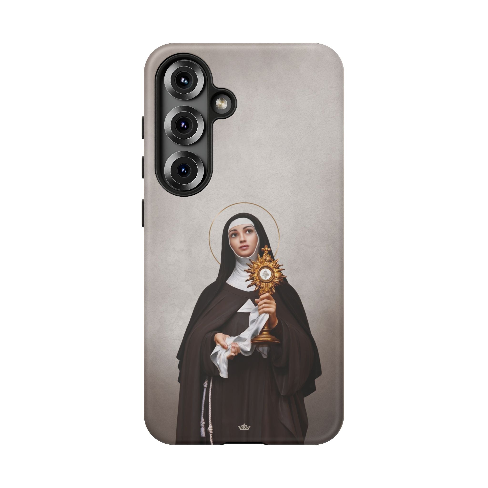St. Clare of Assisi Hard Phone Case (Light) - VENXARA®