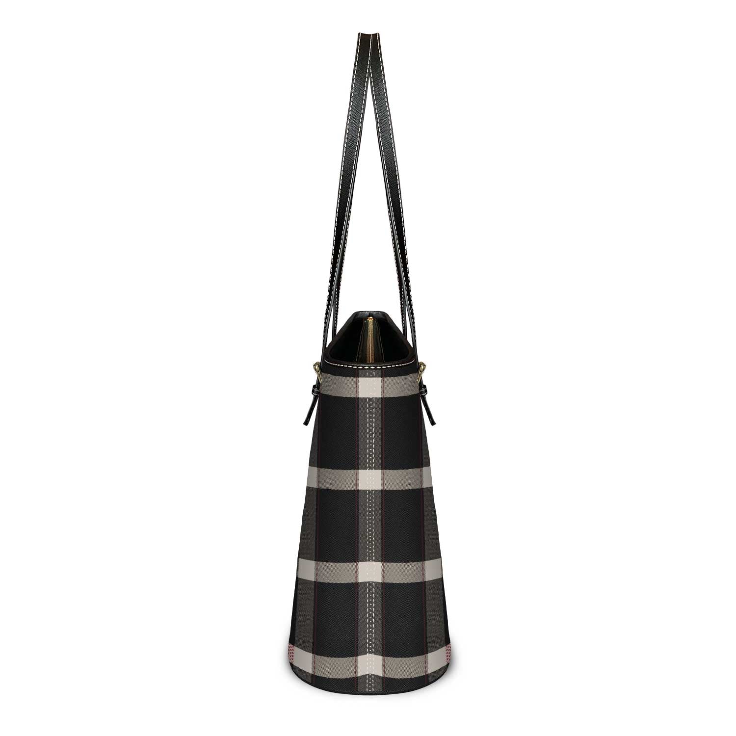 St. Clare of Assisi Tote Bag (Plaid)