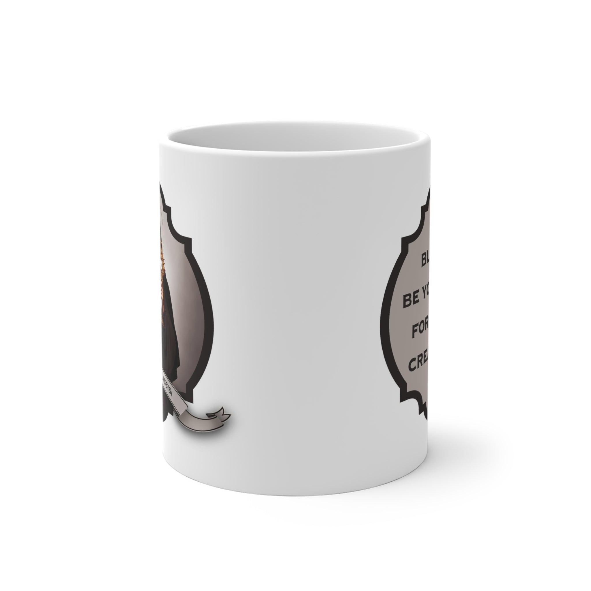 St. Clare of Assisi Transitional Mug - VENXARA®