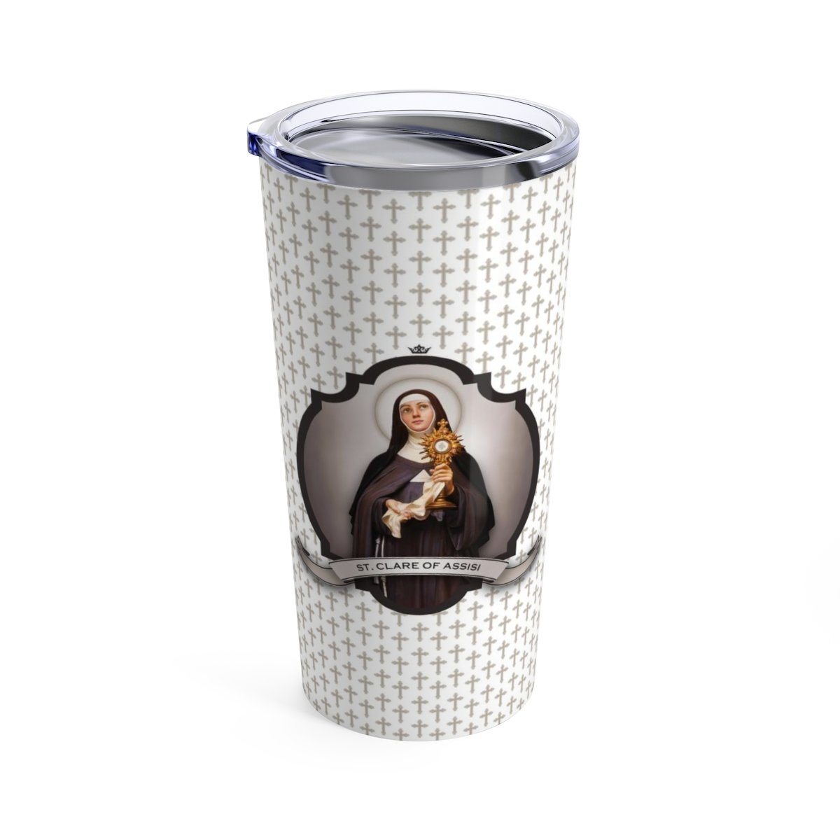 St. Clare of Assisi Tumbler 20 oz.