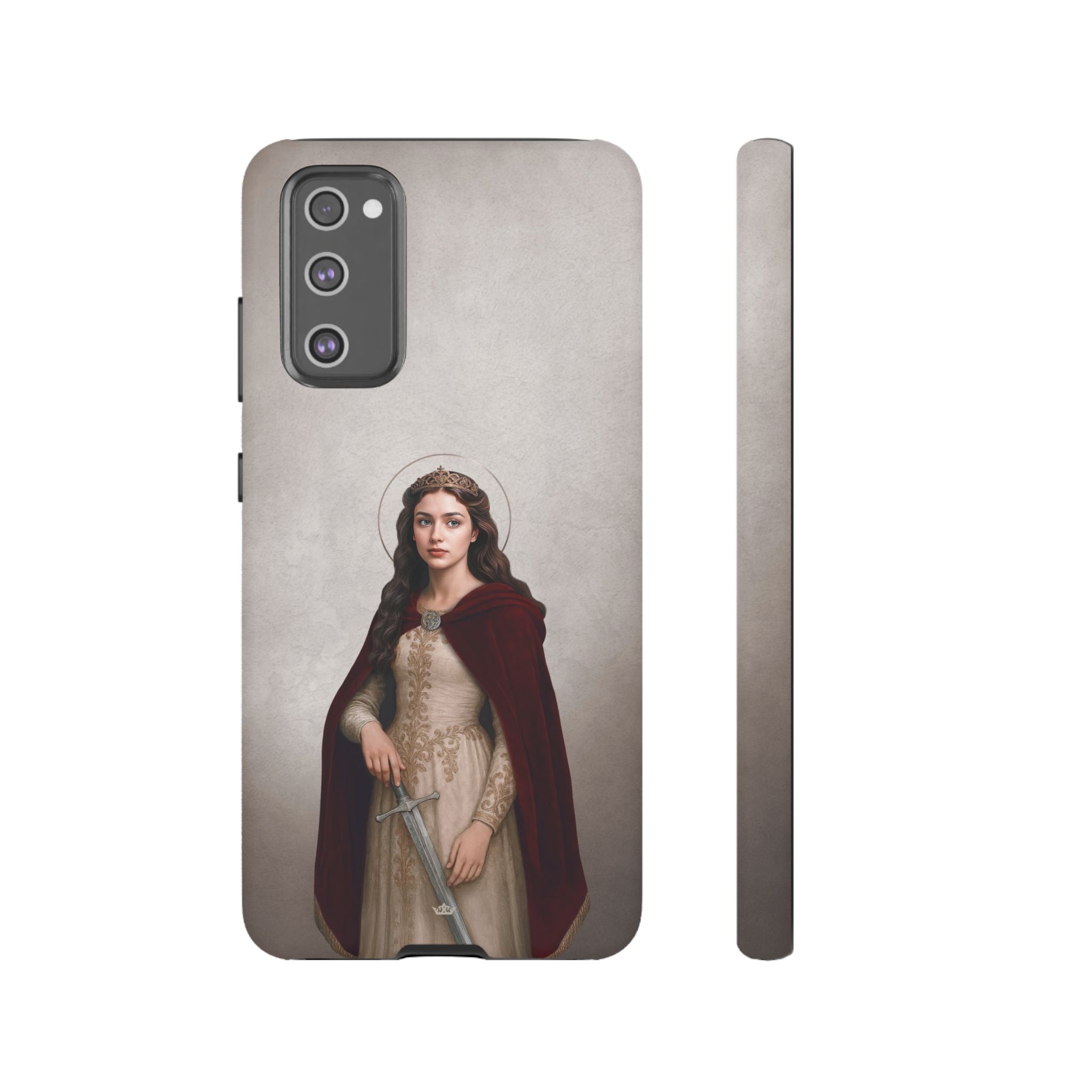St. Dymphna Hard Phone Case (Light) - VENXARA®