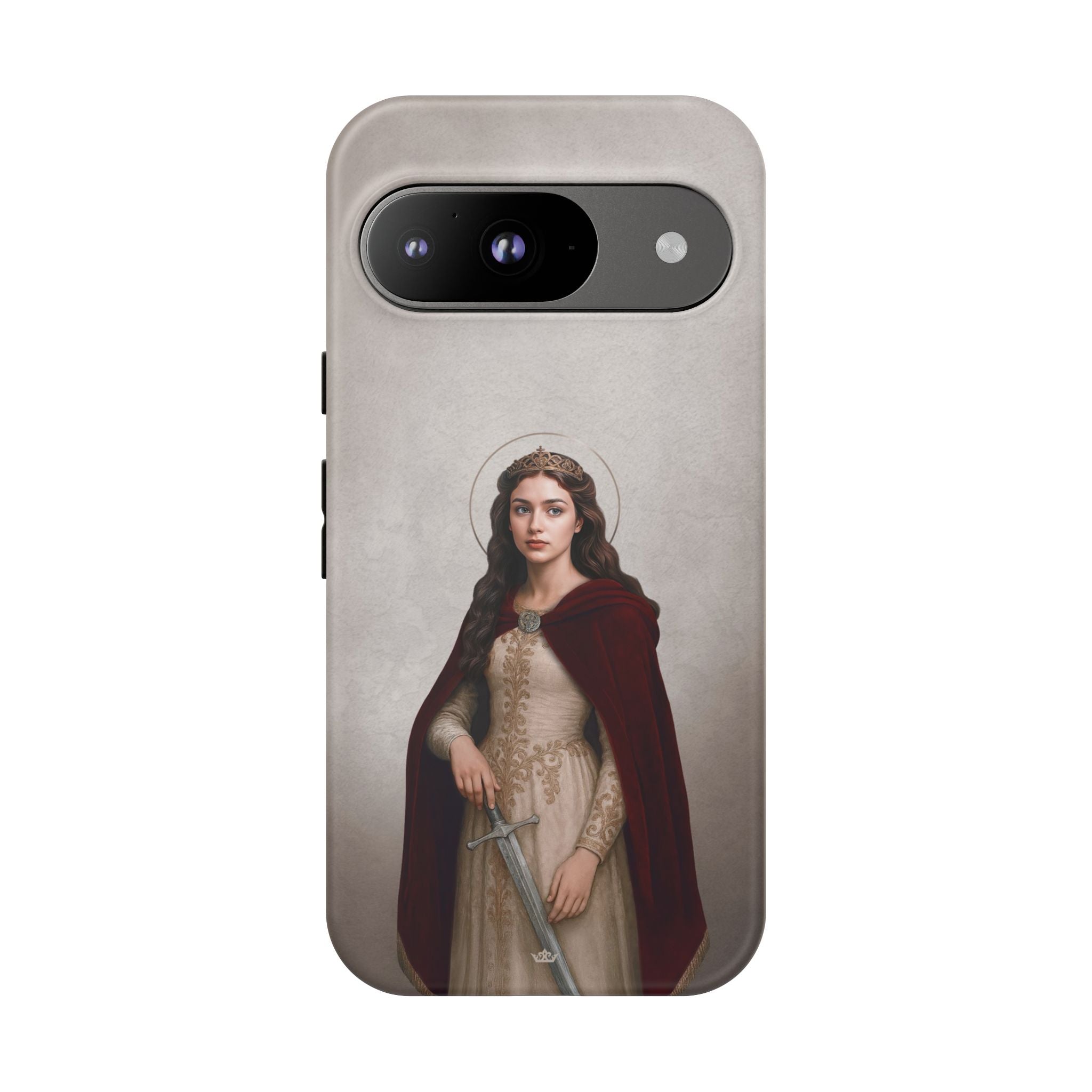 St. Dymphna Hard Phone Case (Light) - VENXARA®
