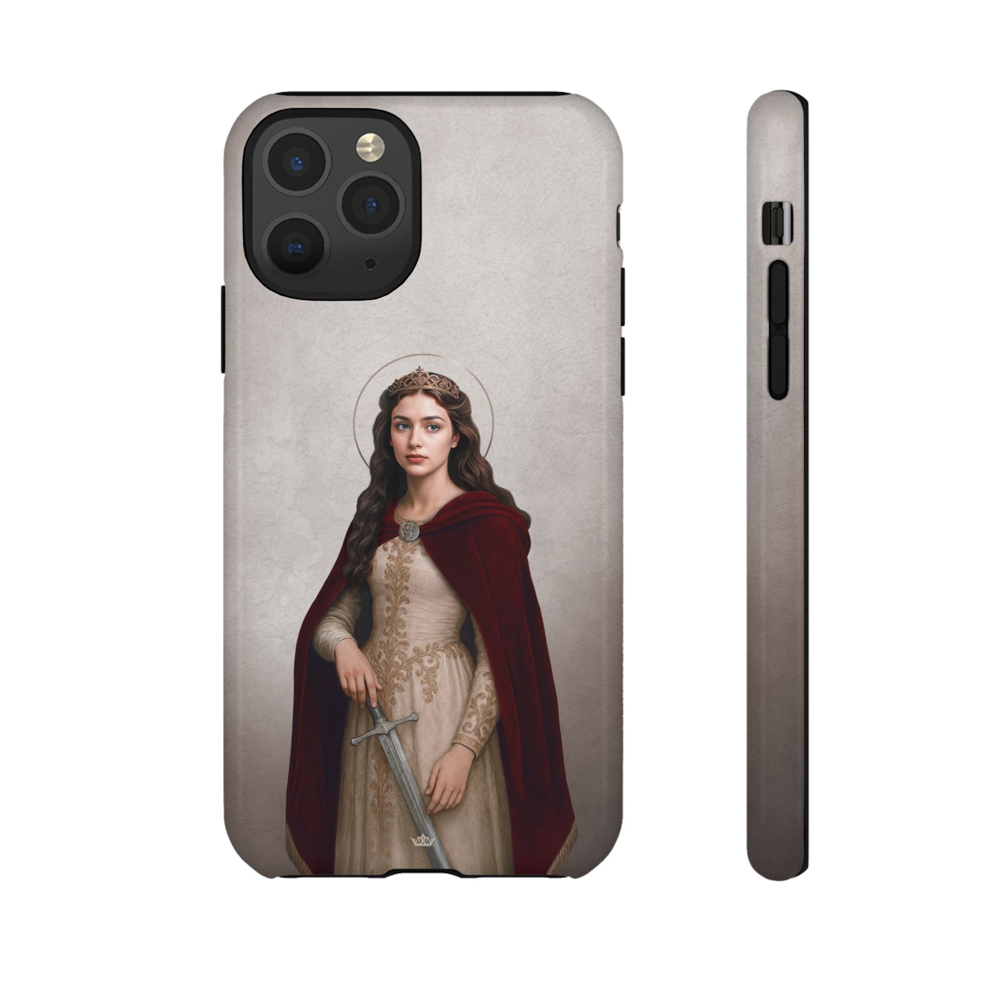 St. Dymphna Hard Phone Case (Light) - VENXARA®
