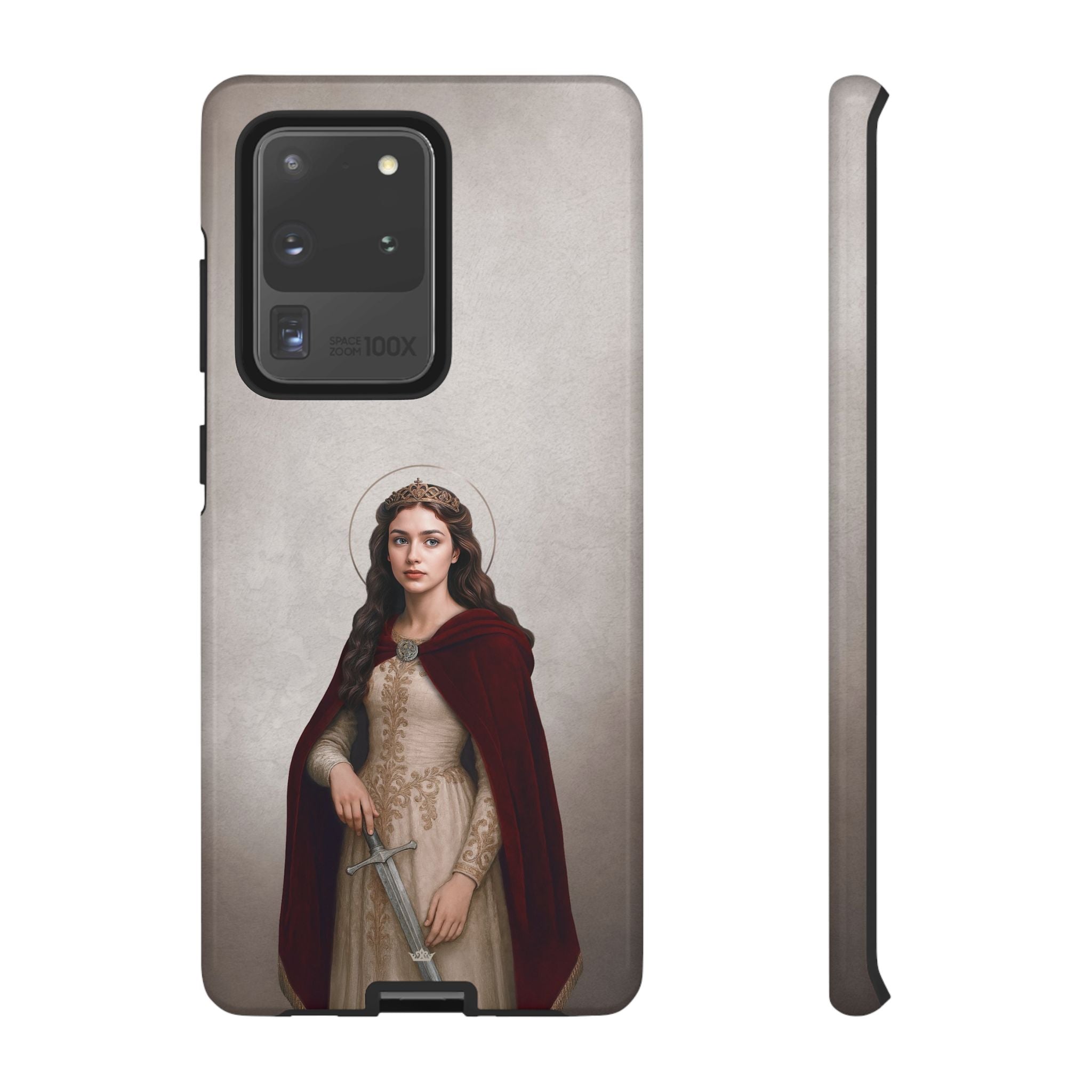 St. Dymphna Hard Phone Case (Light) - VENXARA®