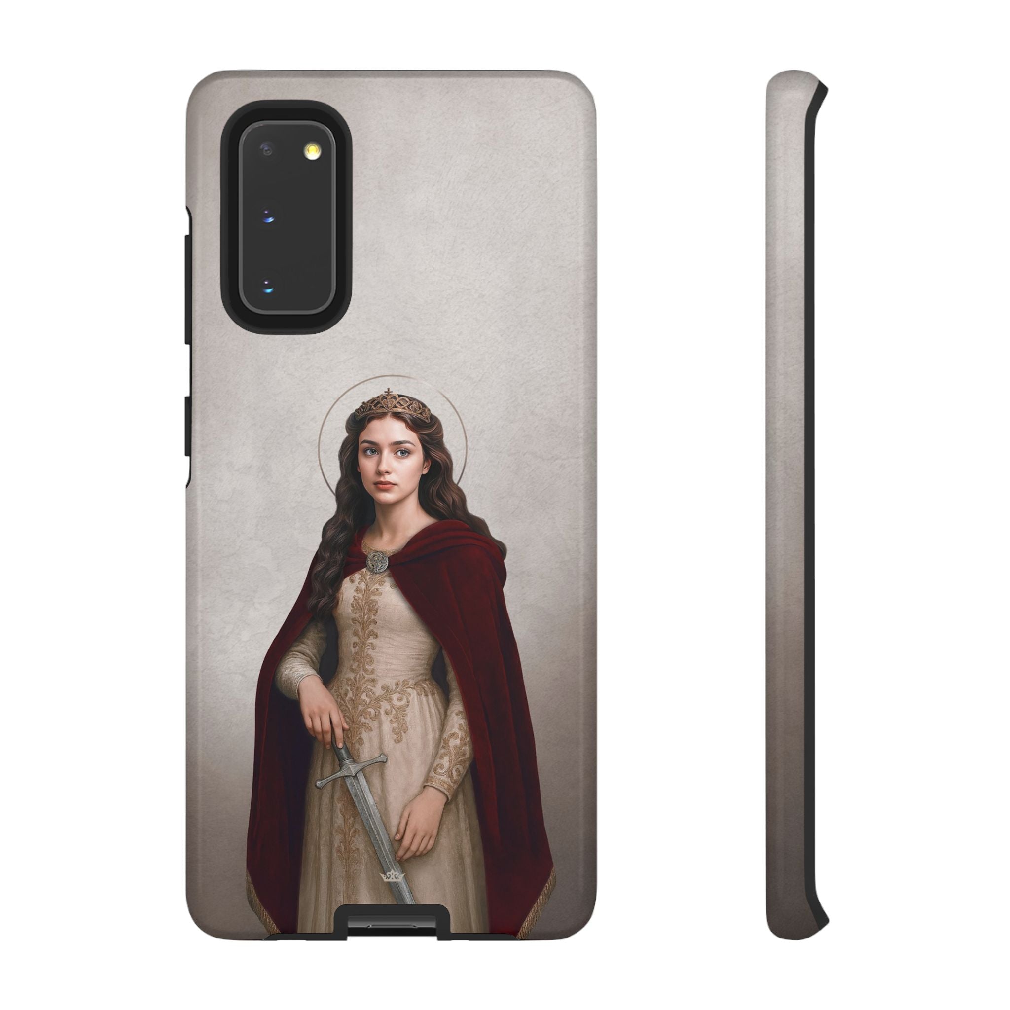 St. Dymphna Hard Phone Case (Light) - VENXARA®