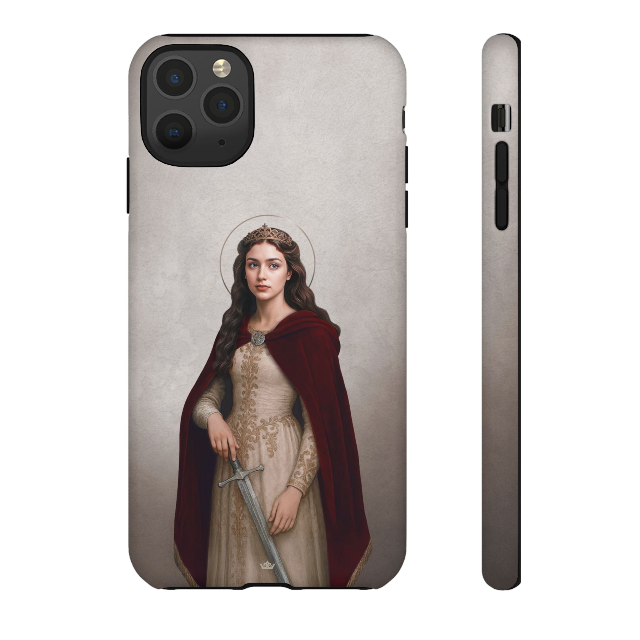 St. Dymphna Hard Phone Case (Light) - VENXARA®