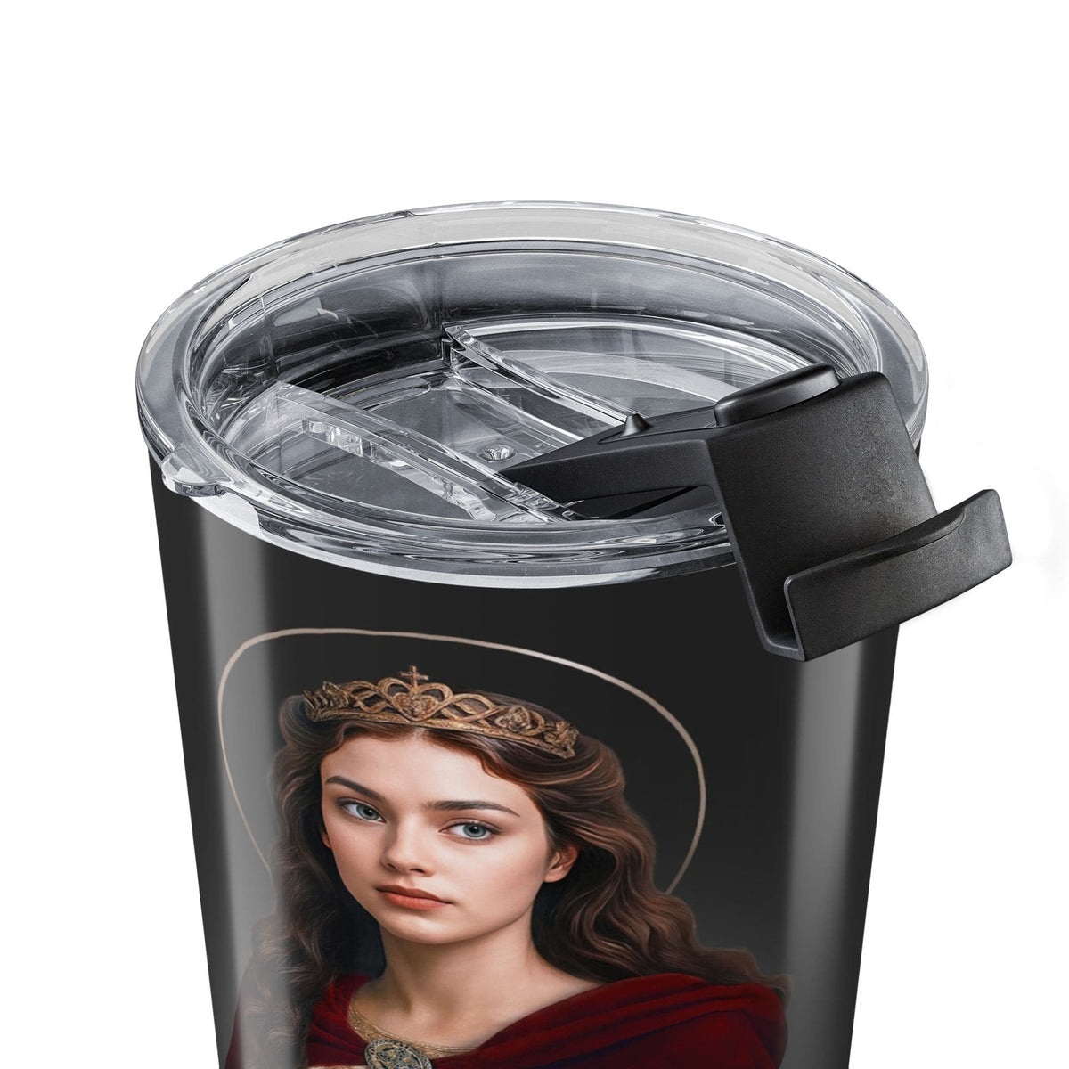 St. Dymphna Lord's Prayer Tumbler (Ash 20 oz) Copyright VENXARA