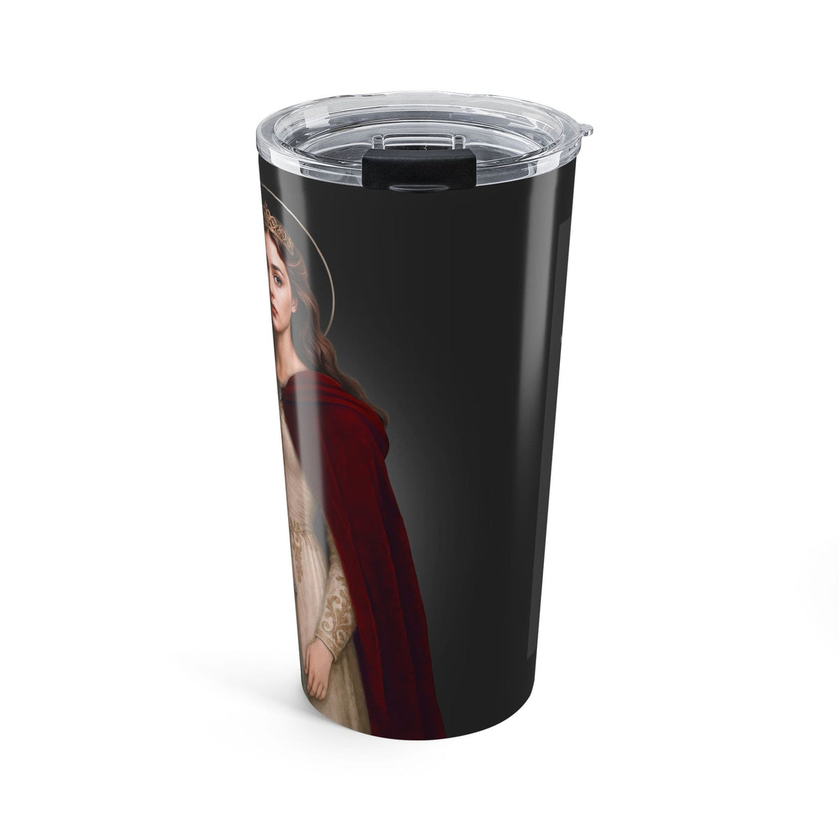 St. Dymphna Lord's Prayer Tumbler (Ash 20 oz) Copyright VENXARA