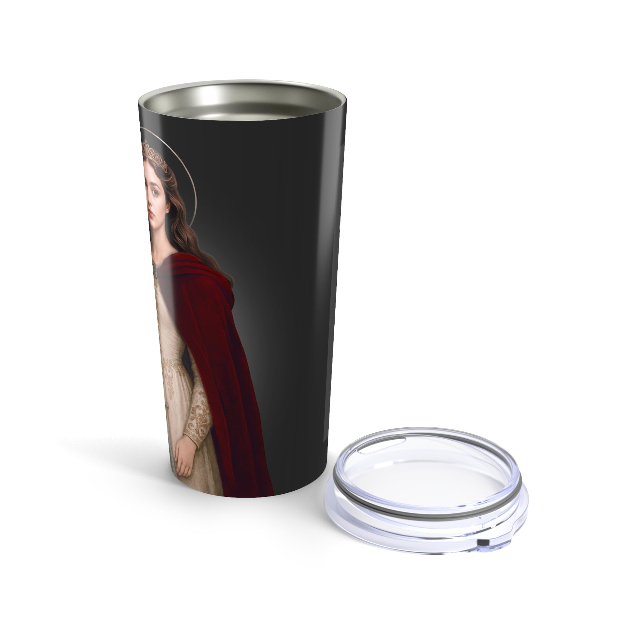 St. Dymphna Lord's Prayer Tumbler 20 oz. (Ash) - VENXARA®