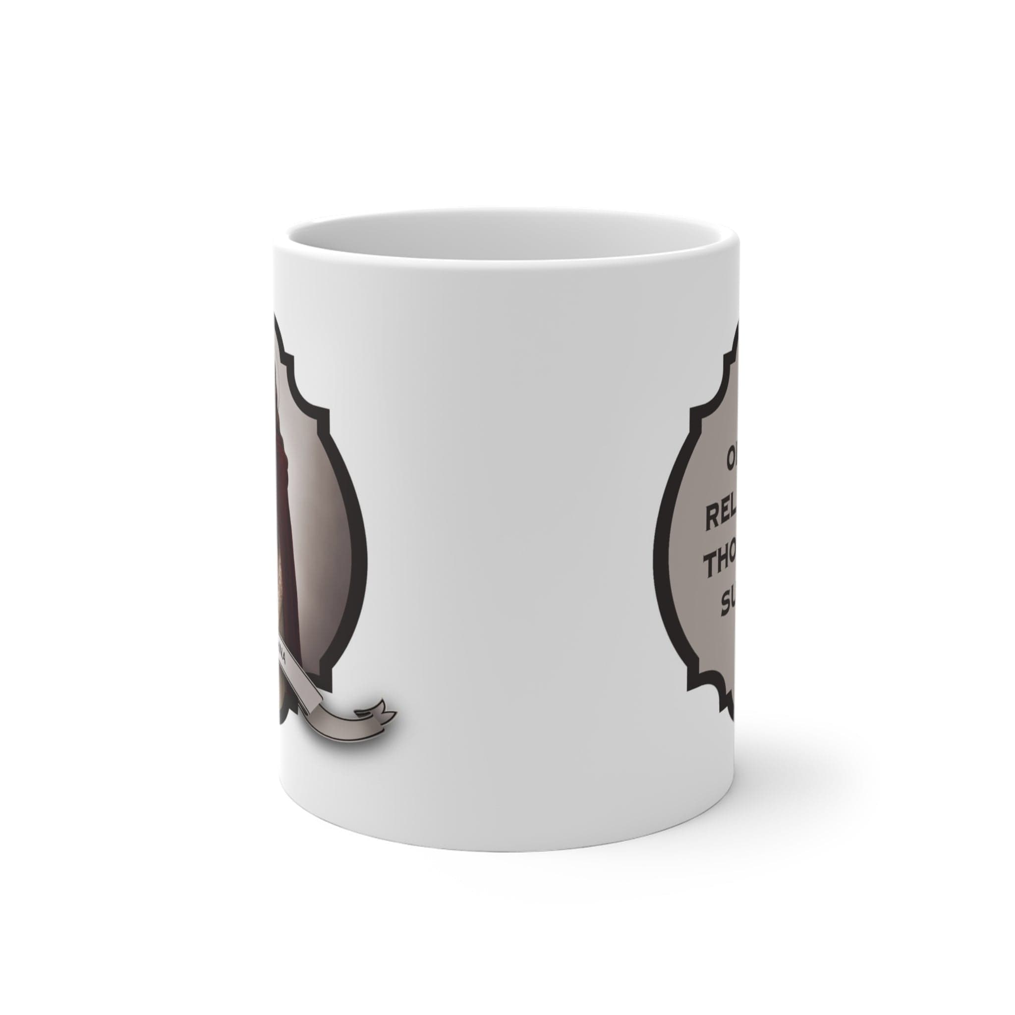 St. Dymphna Transitional Mug Copyright VENXARA