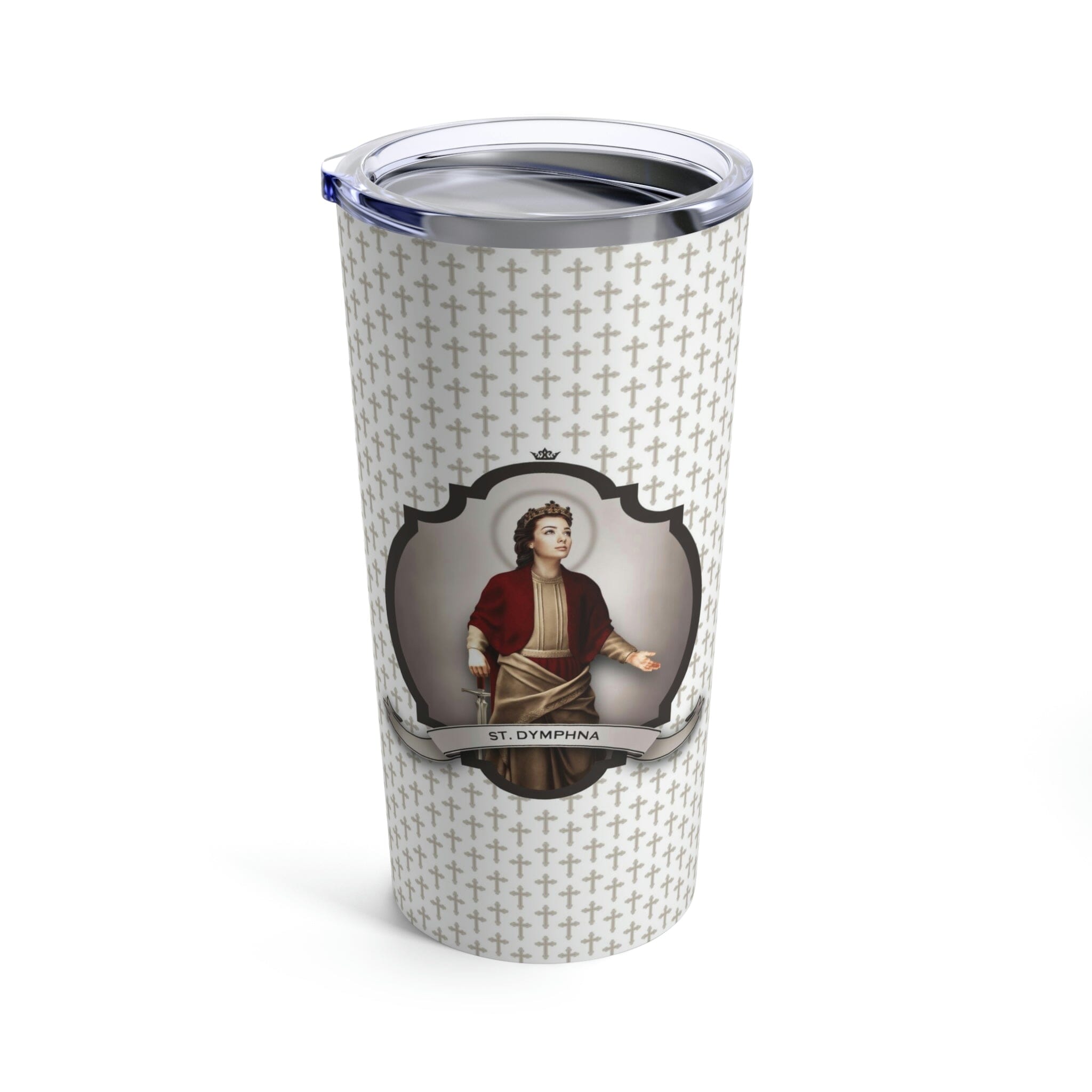 St. Dymphna Tumbler 20 oz.