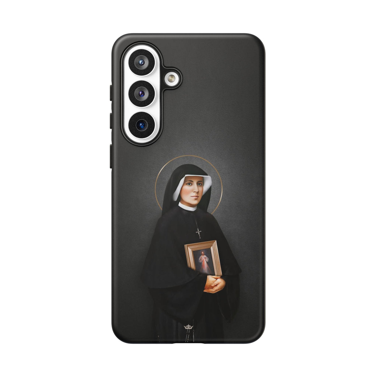 St. Faustina Hard Phone Case (Dark) Copyright VENXARA