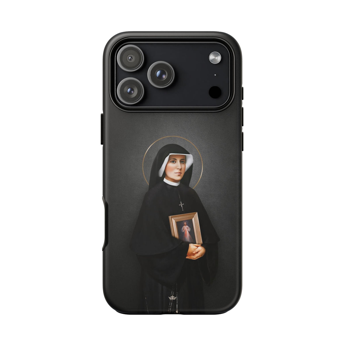 St. Faustina Hard Phone Case (Dark) Copyright VENXARA