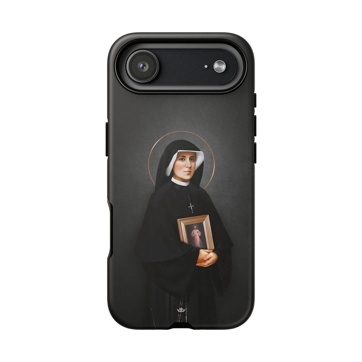 St. Faustina Hard Phone Case (Dark) Copyright VENXARA