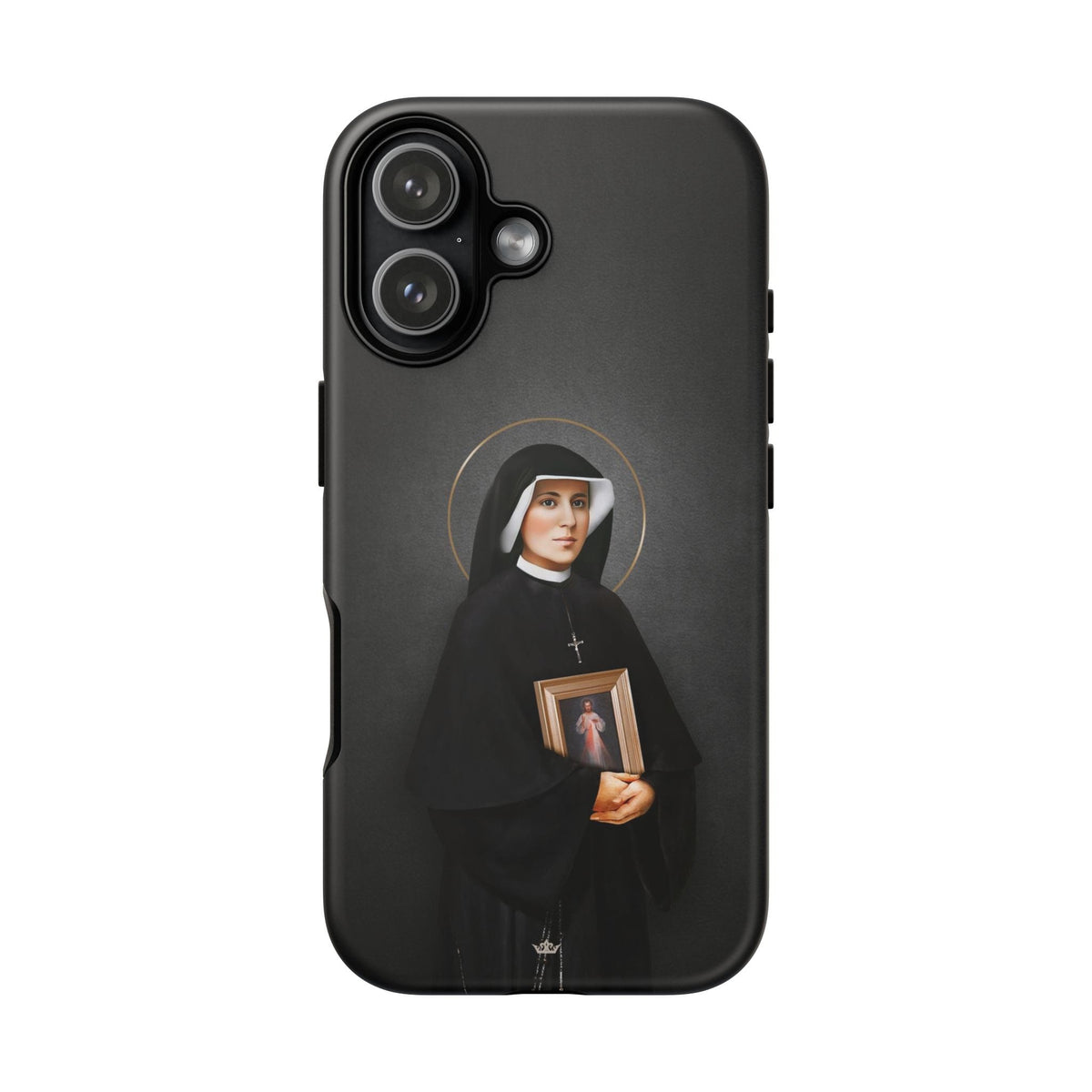 St. Faustina Hard Phone Case (Dark) Copyright VENXARA