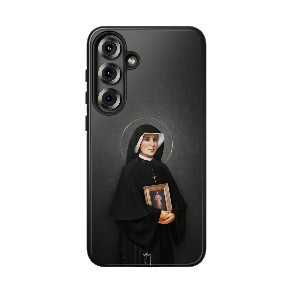 St. Faustina Hard Phone Case (Dark) Copyright VENXARA
