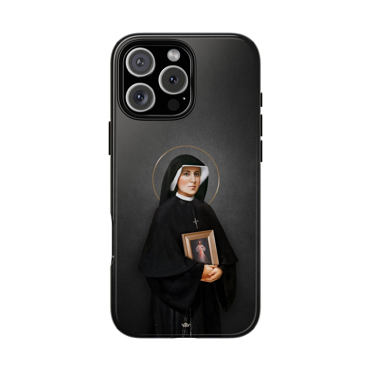 St. Faustina Hard Phone Case (Dark) Copyright VENXARA