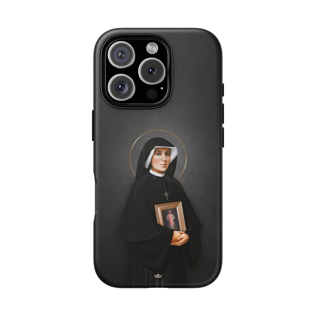 St. Faustina Hard Phone Case (Dark) Copyright VENXARA