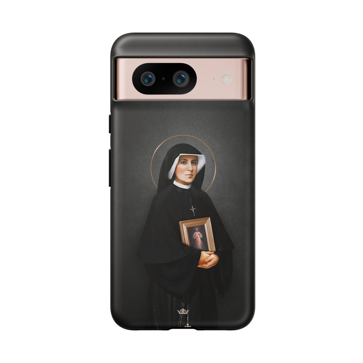 St. Faustina Hard Phone Case (Dark) Copyright VENXARA