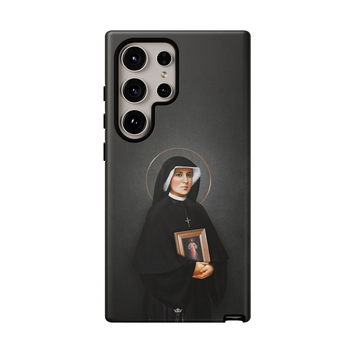 St. Faustina Hard Phone Case (Dark) Copyright VENXARA