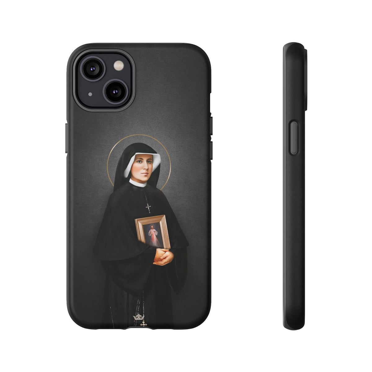 St. Faustina Hard Phone Case (Dark) Copyright VENXARA