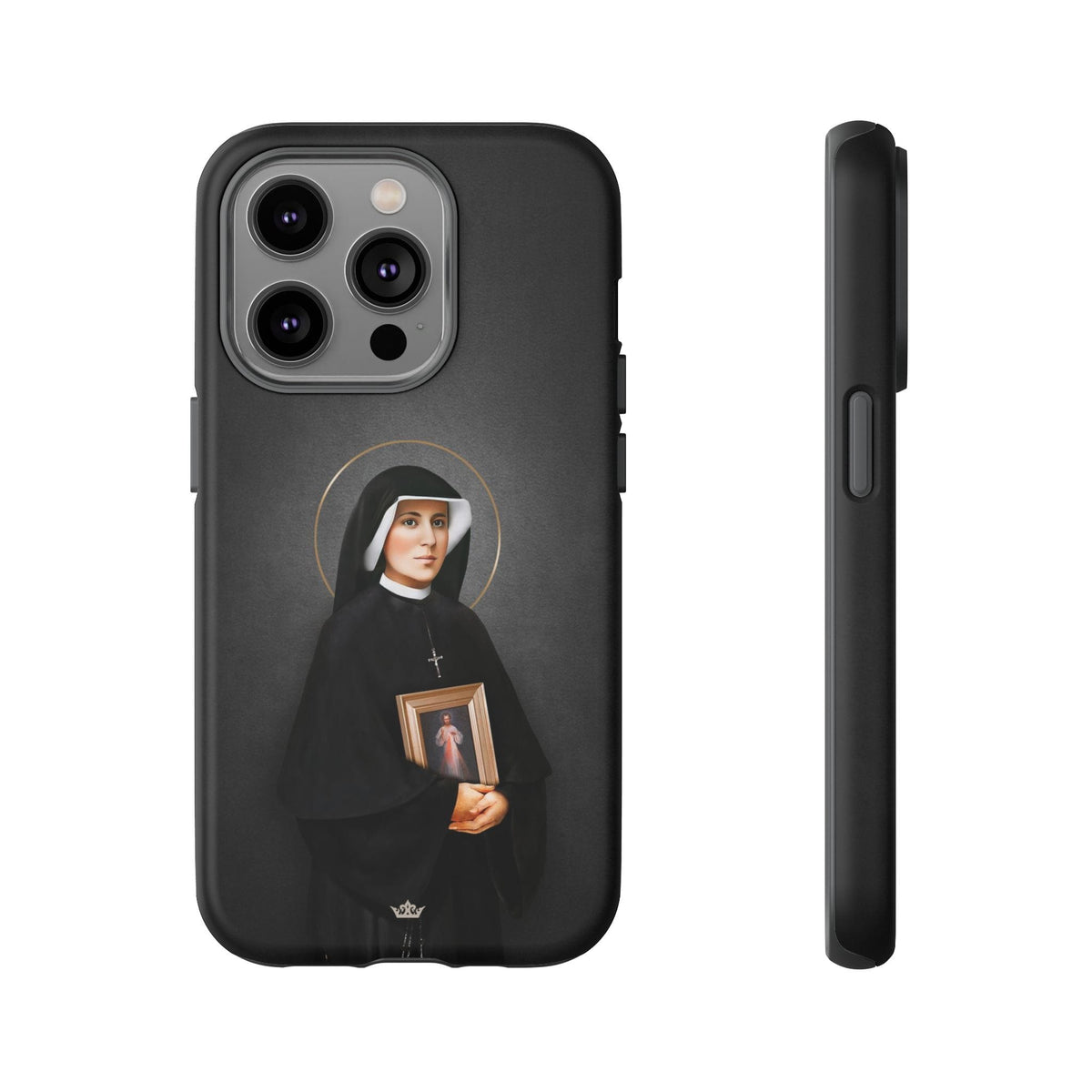 St. Faustina Hard Phone Case (Dark) Copyright VENXARA
