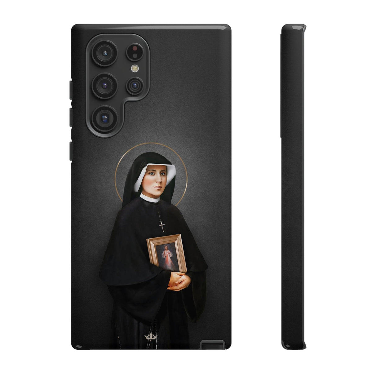 St. Faustina Hard Phone Case (Dark) Copyright VENXARA