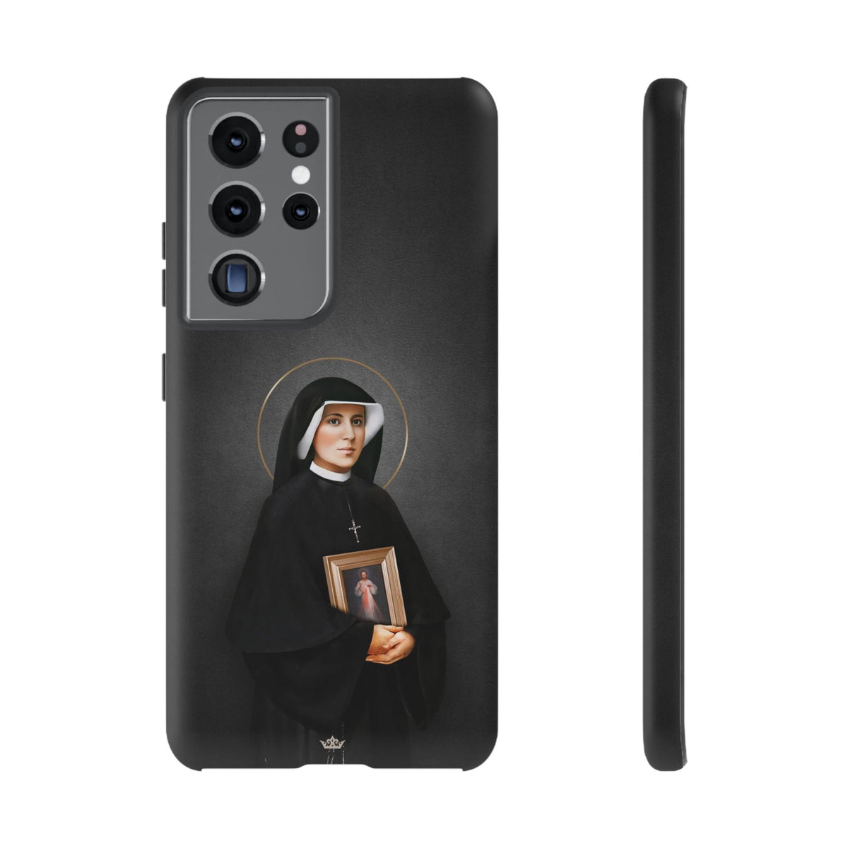 St. Faustina Hard Phone Case (Dark) Copyright VENXARA