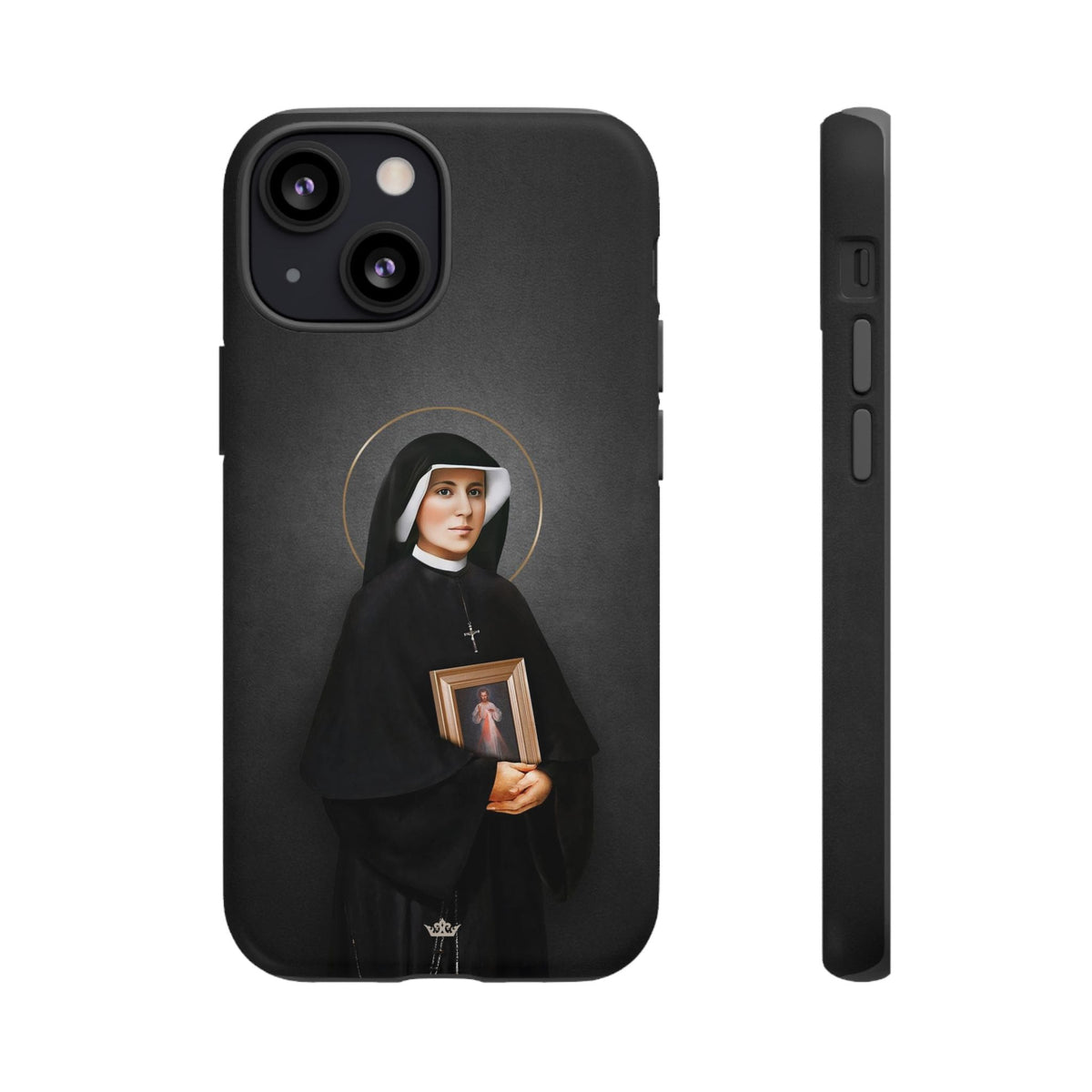 St. Faustina Hard Phone Case (Dark) Copyright VENXARA