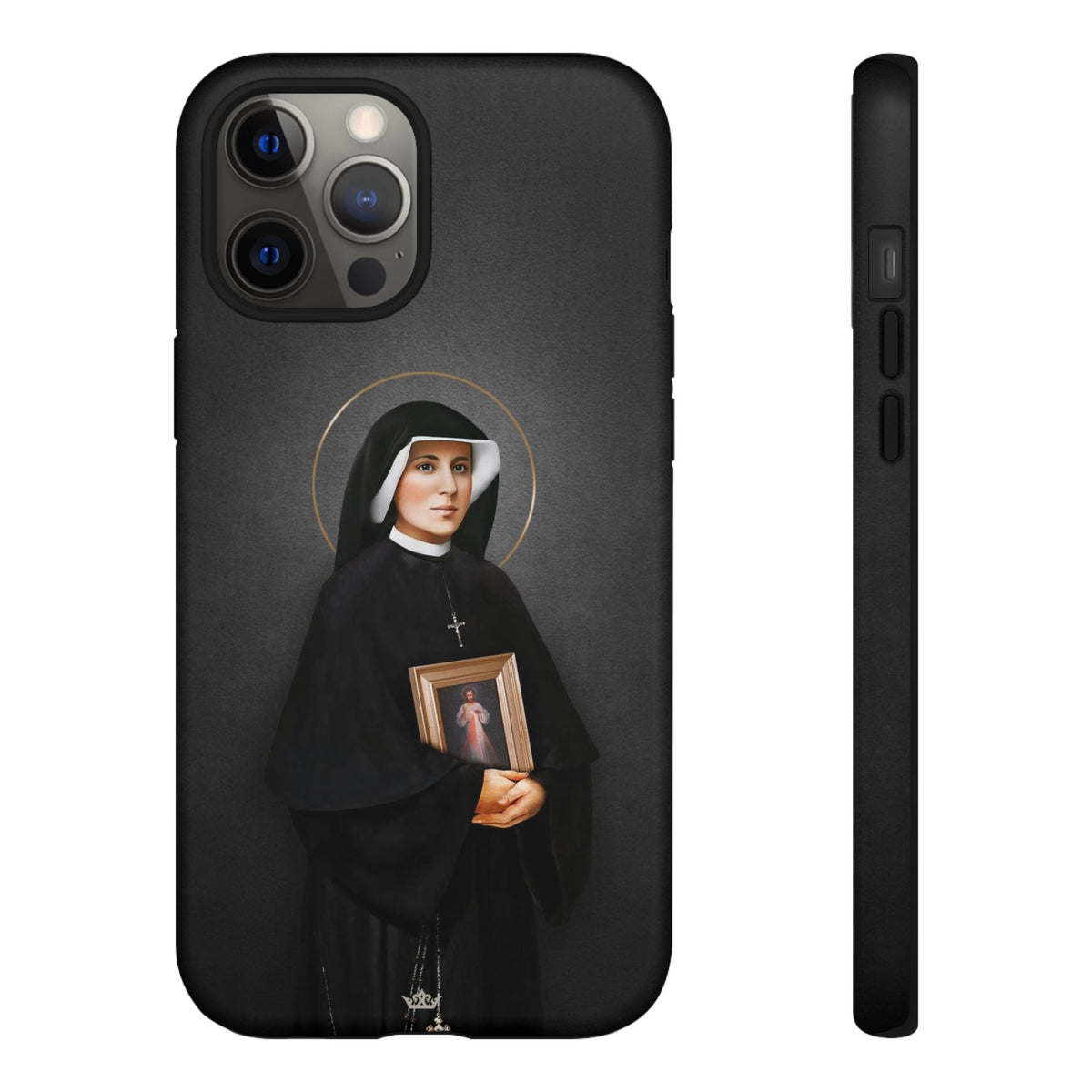 St. Faustina Hard Phone Case (Dark) Copyright VENXARA