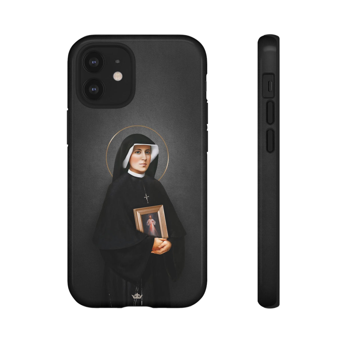 St. Faustina Hard Phone Case (Dark) Copyright VENXARA