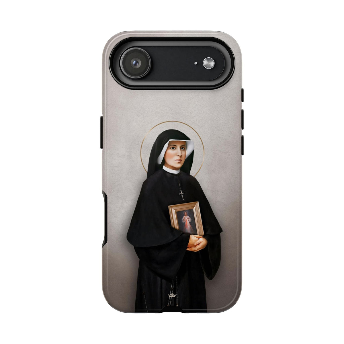 St. Faustina Hard Phone Case (Light) Copyright VENXARA
