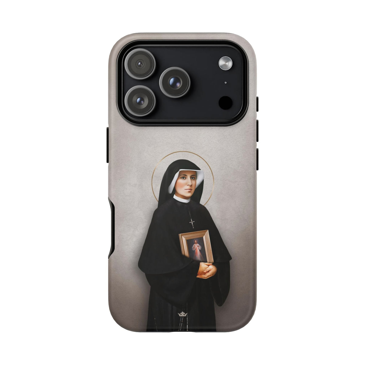 St. Faustina Hard Phone Case (Light) Copyright VENXARA