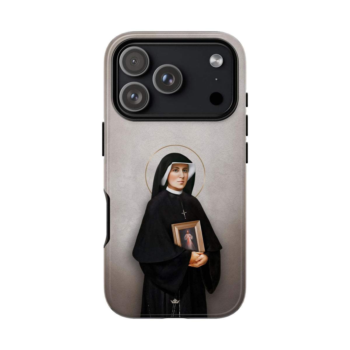 St. Faustina Hard Phone Case (Light) Copyright VENXARA