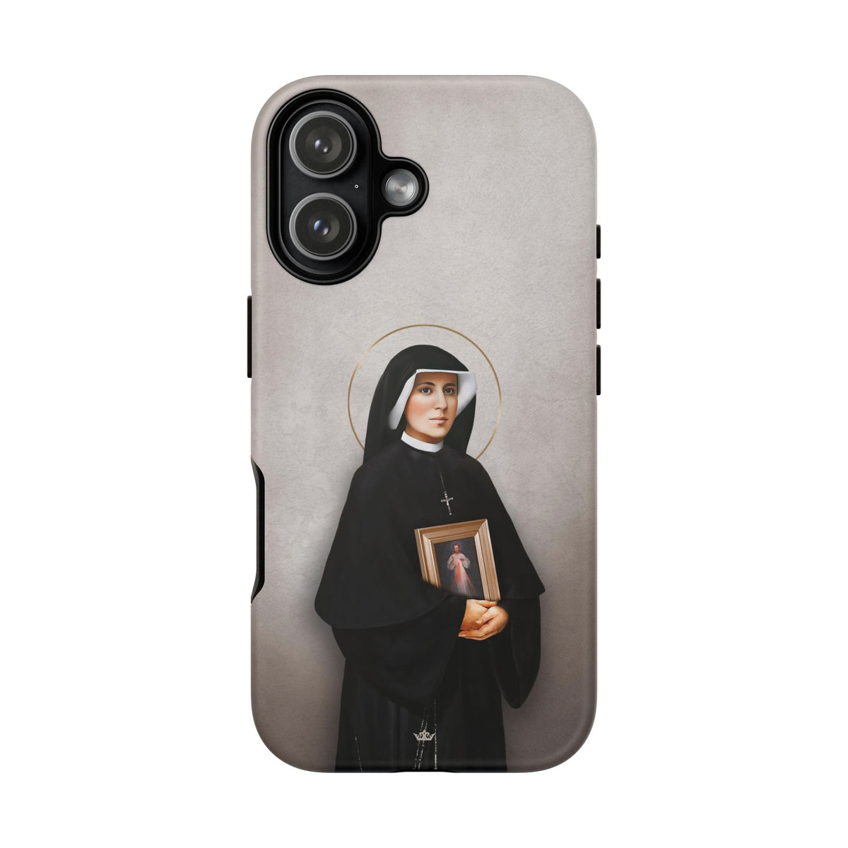 St. Faustina Hard Phone Case (Light) Copyright VENXARA