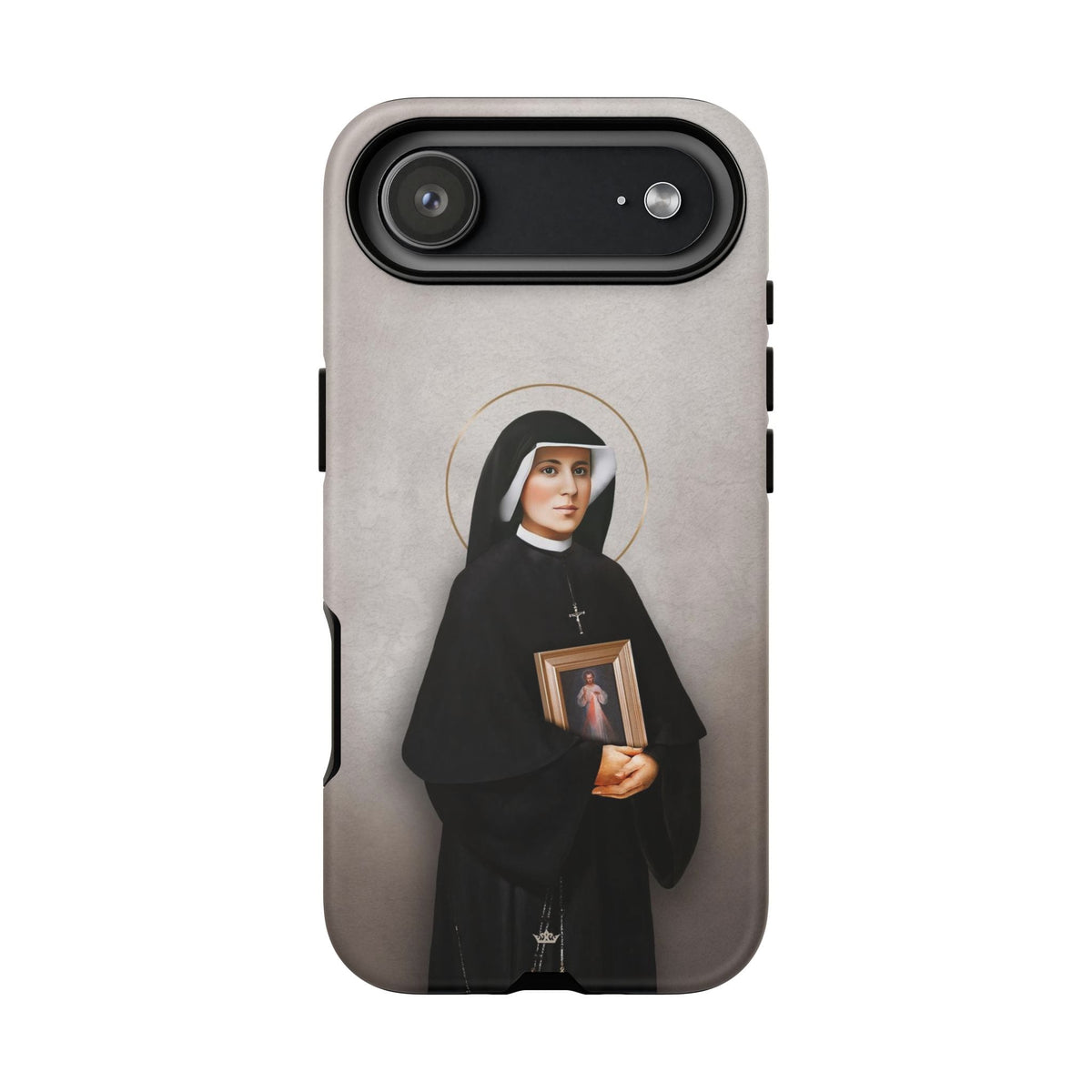 St. Faustina Hard Phone Case (Light) Copyright VENXARA