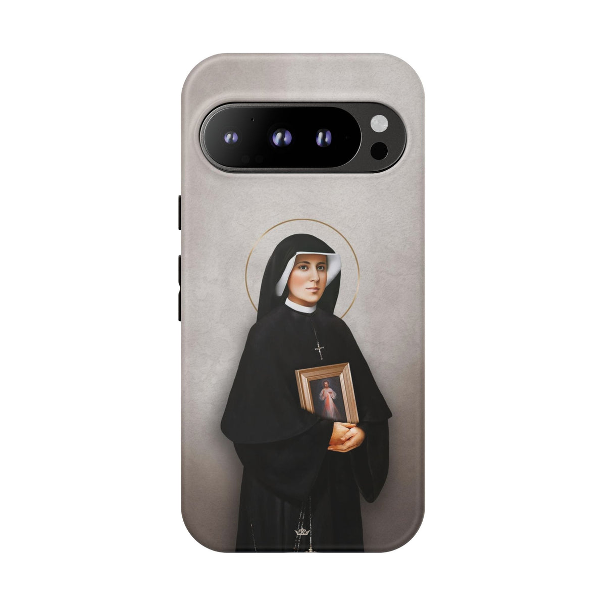 St. Faustina Hard Phone Case (Light) Copyright VENXARA