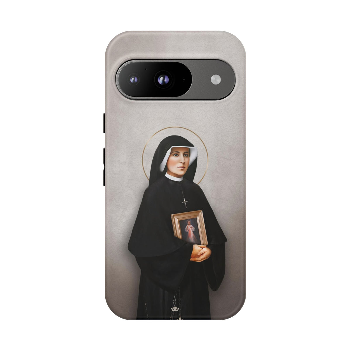 St. Faustina Hard Phone Case (Light) Copyright VENXARA