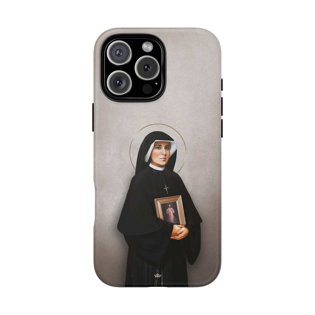 St. Faustina Hard Phone Case (Light) Copyright VENXARA