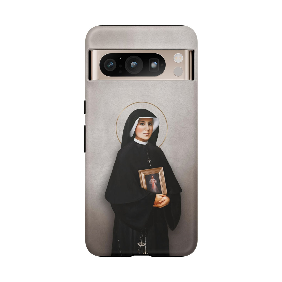 St. Faustina Hard Phone Case (Light) Copyright VENXARA