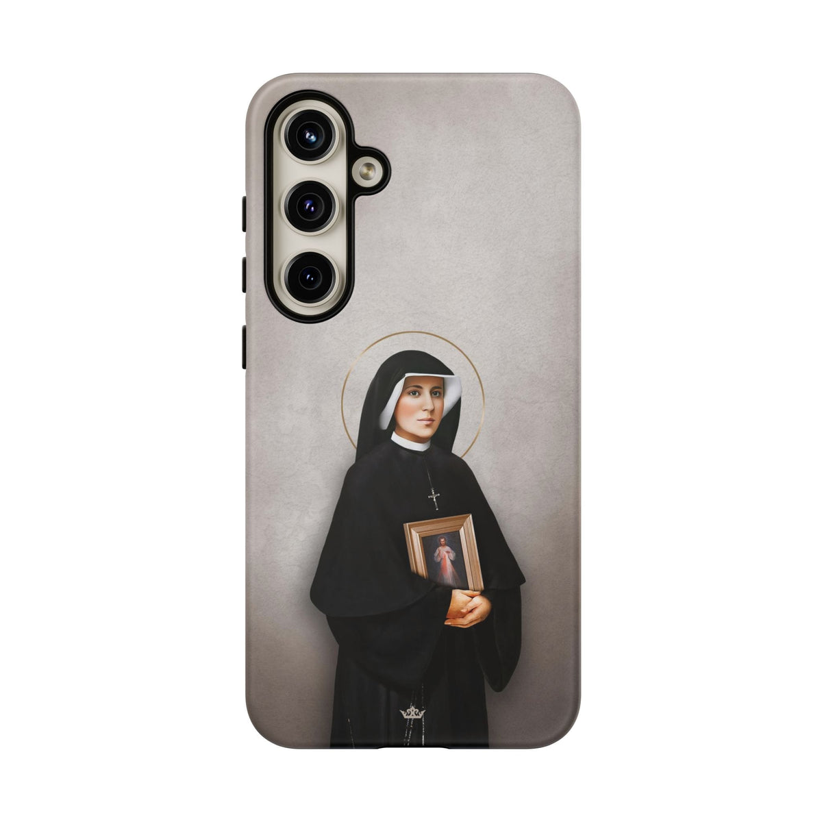 St. Faustina Hard Phone Case (Light) Copyright VENXARA