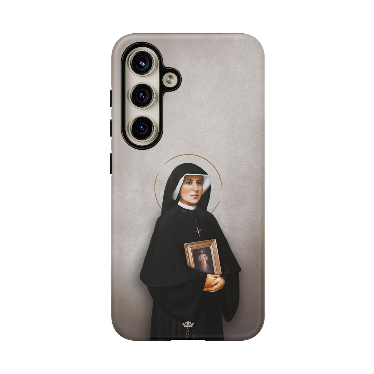 St. Faustina Hard Phone Case (Light) Copyright VENXARA