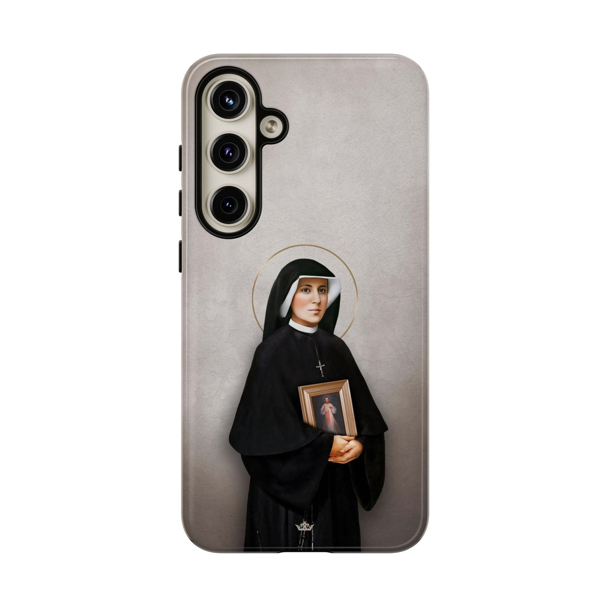 St. Faustina Hard Phone Case (Light) Copyright VENXARA