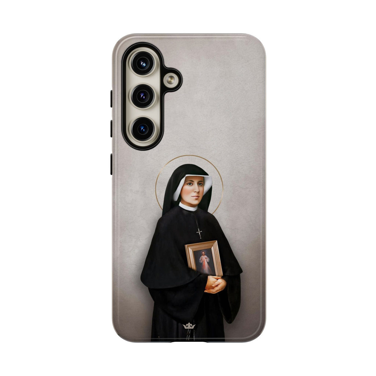 St. Faustina Hard Phone Case (Light) Copyright VENXARA