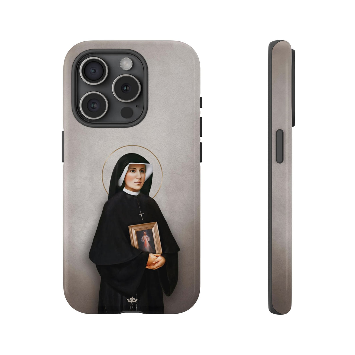 St. Faustina Hard Phone Case (Light) Copyright VENXARA
