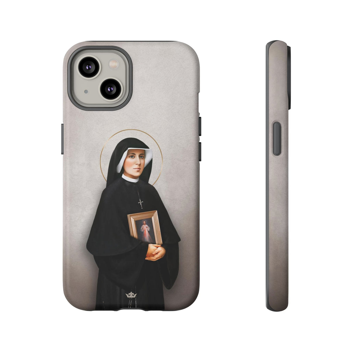 St. Faustina Hard Phone Case (Light) Copyright VENXARA