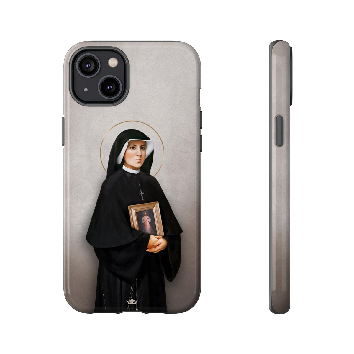 St. Faustina Hard Phone Case (Light) Copyright VENXARA