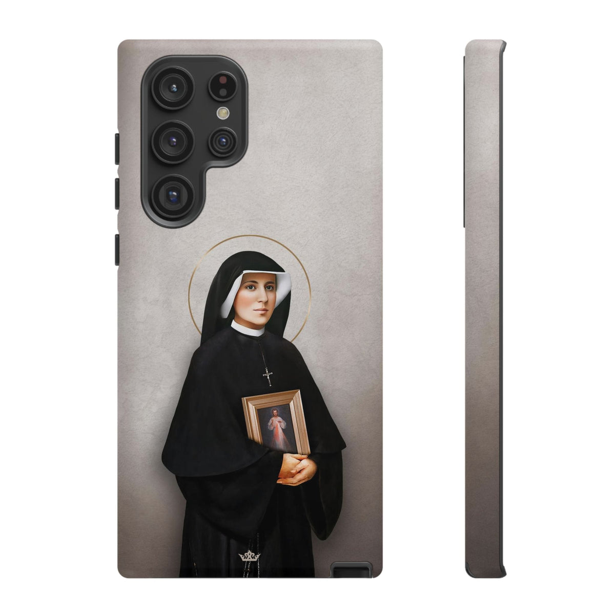 St. Faustina Hard Phone Case (Light) Copyright VENXARA